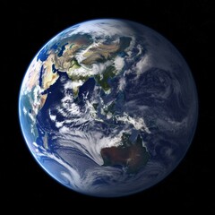 earth in space