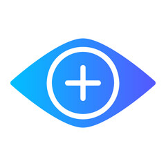 eye gradient icon
