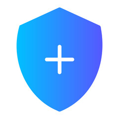 shield gradient icon