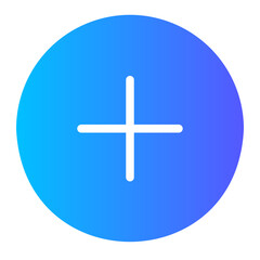 plus gradient icon