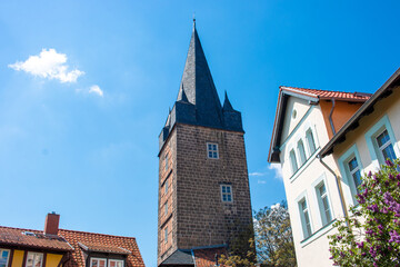 Fototapeta premium Tower of Horror (Schreckensturm) Quedlinburg Saxony-Anhalt Germany
