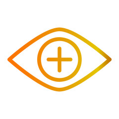 eye gradient icon