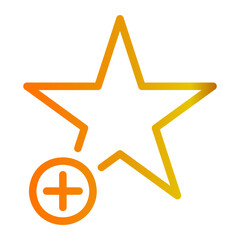 star gradient icon