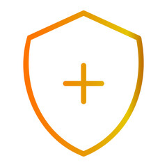 shield gradient icon