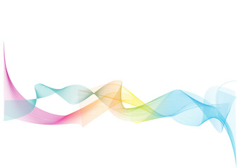 Abstract colorful background. spectrum wave.
