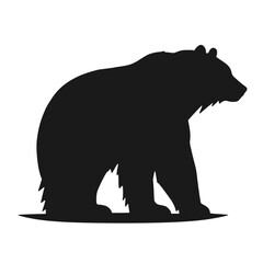 bear silhouette vector
