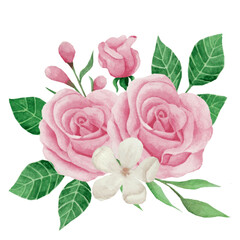 Flower bouquet, floral Clip art Element Transparent Background