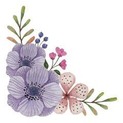 Flower bouquet, floral Clip art Element Transparent Background