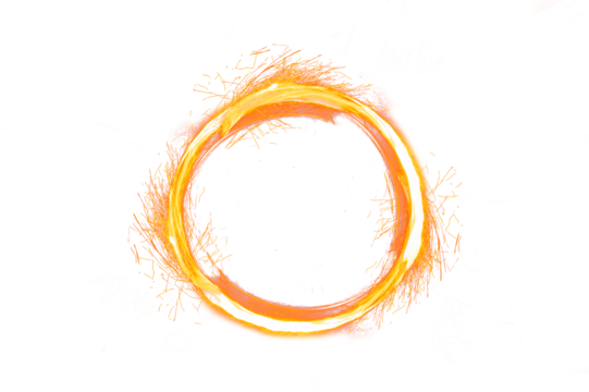 circle light frame transparent background Isolate on transparent background PNG file