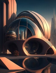 Metropolis of Tomorrow: The Futuristic Cityscape Unveiled 