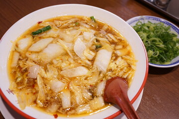 Japanese Food, Tenri Ramen Noodle in Nara, Japan - 日本 奈良 天理ラーメン