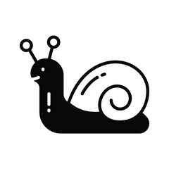 An icon of snail in modern style, beautifully designed icon of snail in trendy style © CreativeStudio