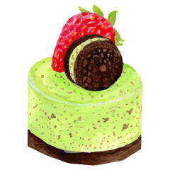 Cake illustration Clip art Element Transparent Background