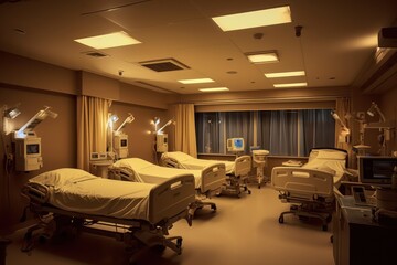 Hospitals and medical centers have a very characteristic professional photography ai generated