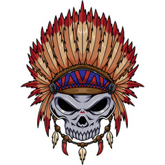 skull skull mascot character