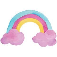 Unicorn Clip art Element Transparent Background