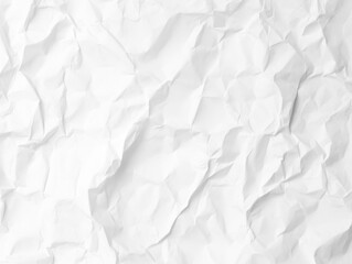 texture of white paper is crumpled. Background for various purposes backdrop for display