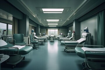 Hospitals and medical centers have a very characteristic professional photography ai generated