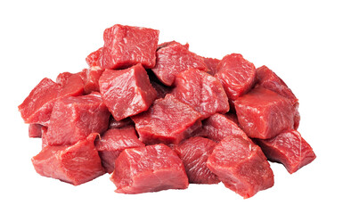 Raw beef meat isolated 