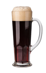 dark beer isolated 