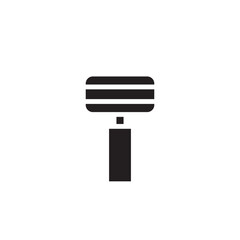 Hair Razor Shaver Solid Icon