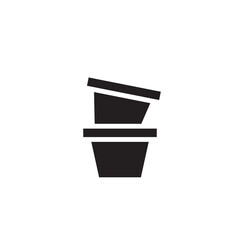 Plant Pot Growing Solid Icon