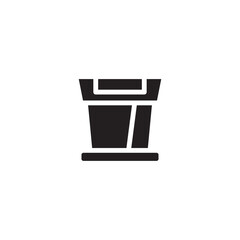 Pot Gardening Tool Solid Icon