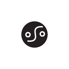 Alternative Balance Medicine Solid Icon