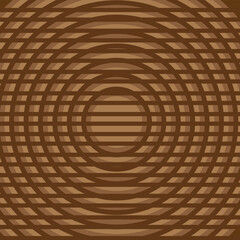 Seamless vector background. Brown and beige geometric pattern.
