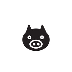 Animal Chinese Pig Solid Icon