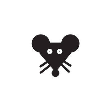 Animal Chinese Mouse Solid Icon
