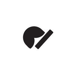 Cookie Japanese Sushi Solid Icon