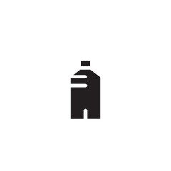 Bottle Chinese Water Solid Icon