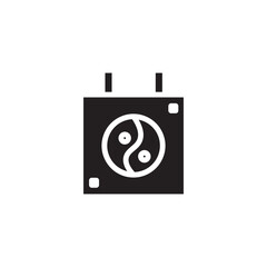 Board Lunar Chinese Solid Icon