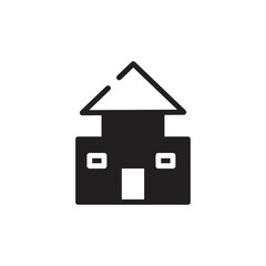 House Japanese Property Solid Icon