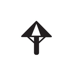 Japan Rain Umbrella Solid Icon