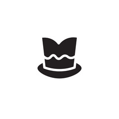 Hat Umbrella Chinese Solid Icon