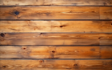 Naklejka premium wooden table texture. brown planks as background top view, Super realistic