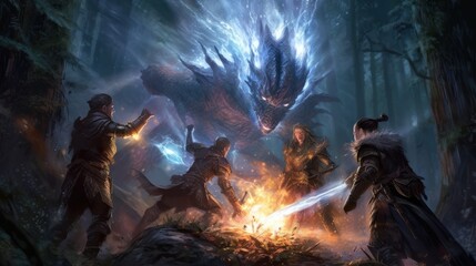 Fantasy RPG Game Artwork