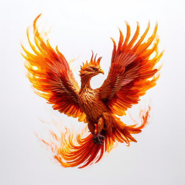 A beautiful Phoenix bird