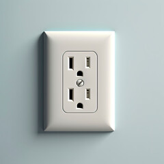 a wall outlet