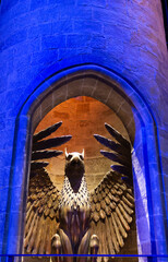Naklejka premium London, UK; October 23, 2013; Warner Bros Studios London tour, with the sets and original material of the Harry Potter movies.