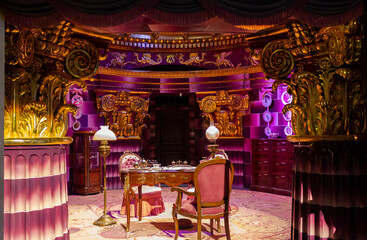 Obraz premium London, UK; October 23, 2013; Warner Bros Studios London tour, with the sets and original material of the Harry Potter movies.