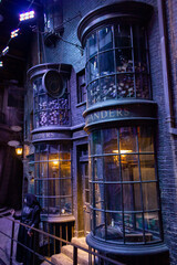 Fototapeta premium London, UK; October 23, 2013; Warner Bros Studios London tour, with the sets and original material of the Harry Potter movies.