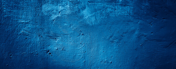Abstract blue wall texture background