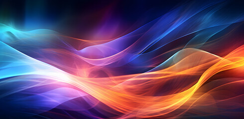 Obraz premium abstract background with waves