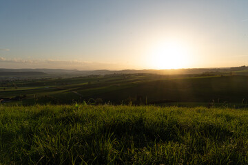 Hügelige Landschaft