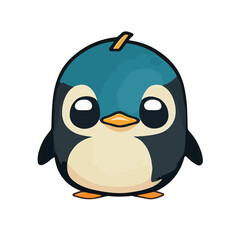 Penguin Icy antartic Icon cute Illustration