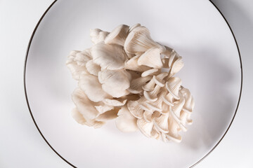 mushrooms on a plate