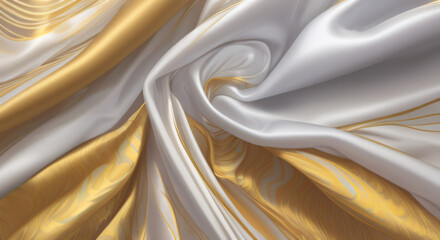 golden silk background